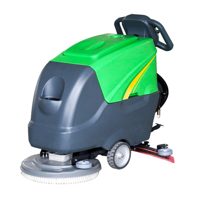 แบตเตอรี่ 24 วอลต์ Walk Behind Auto Floor Scrubber กับความกว้างในการทําความสะอาด 510mm และ CE