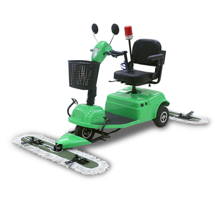 เครื่องล้างพื้นที่ทําความสะอาดด้วยตนเองแบบฉลาด DQX110A เครื่องล้างพื้นแบบสองแปรงสําหรับทําความสะอาด