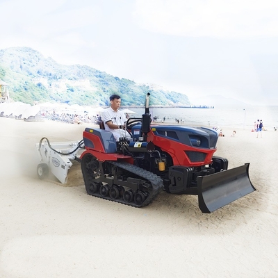 ง่ายที่จะ HANDSOMER 1200 ไฮดรอลิกควบคุมสั่นสะเทือน Screen ทรายหาดเครื่องทําความสะอาด