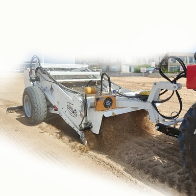 ความเร็วสูงสุดในการขับรถ 15km/h เครื่องทําความสะอาดชายหาด Ride-On กับ Skid Steer Loaders
