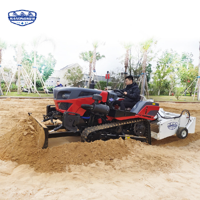 เครื่องทําความสะอาดชายหาด 800KG เครื่องควบคุมไฮดรอลิก สกรีนสั่นสําหรับหาดทราย